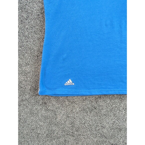 Adidas Polo Womens Medium Blue Climacool Golf Shirt Innisbrook Florida Golfing - Picture 4 of 9